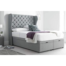 R2R Furniture Richmond Winged Divan/Drawers Bed Queen Size