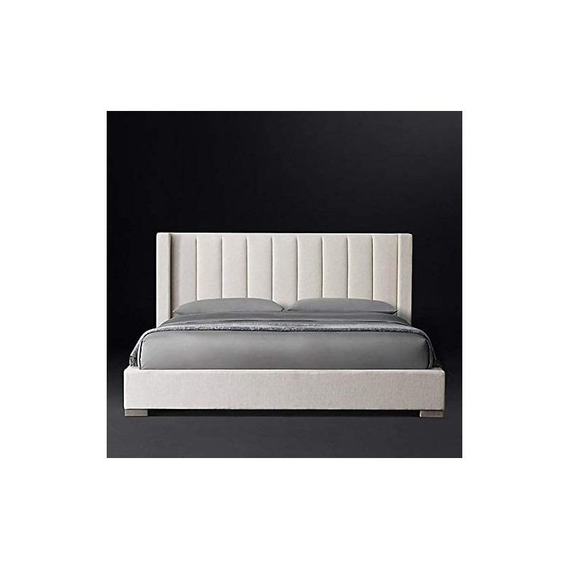 R2R Furniture Royal Vertical Platform Bed Queen Size With Gas Liftup Storage