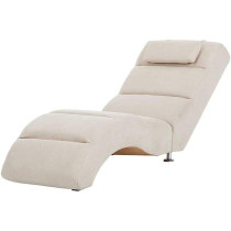 R2R Furniture S-Shaped Relaxation Chair Off White