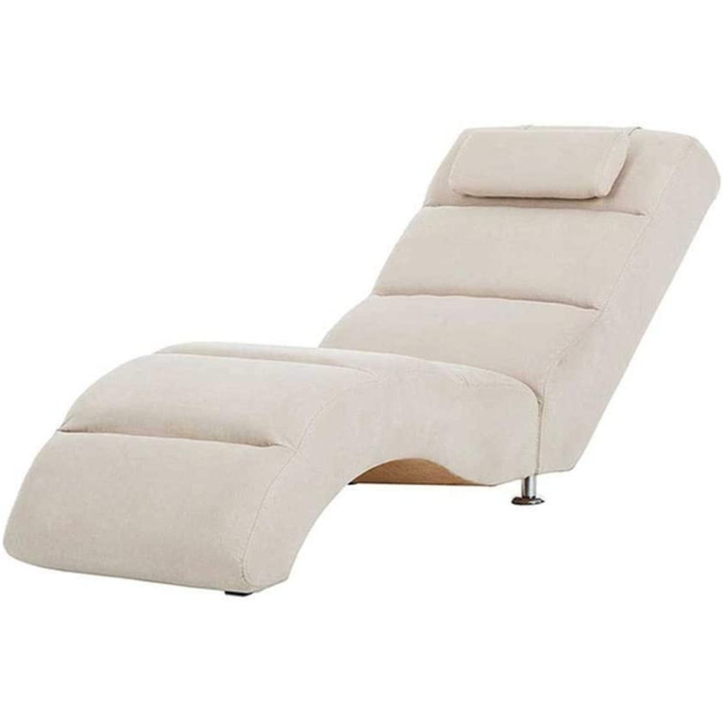 R2R Furniture S-Shaped Relaxation Chair Off White