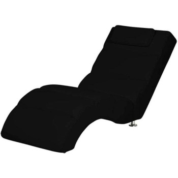 R2R Furniture S-Shaped Relaxation Chair Black