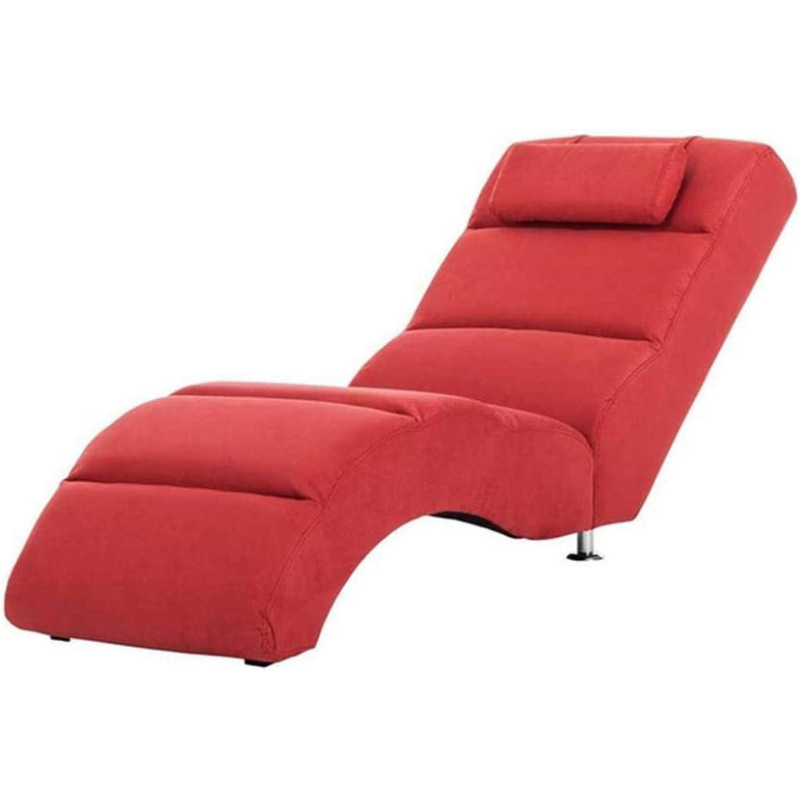 R2R Furniture S-Shaped Relaxation Chair Red