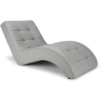 R2R Furniture S-Shaped Relaxation Loungers, Grey