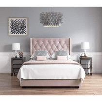 R2R Furniture Safina Wingback Upholstered Queen Size