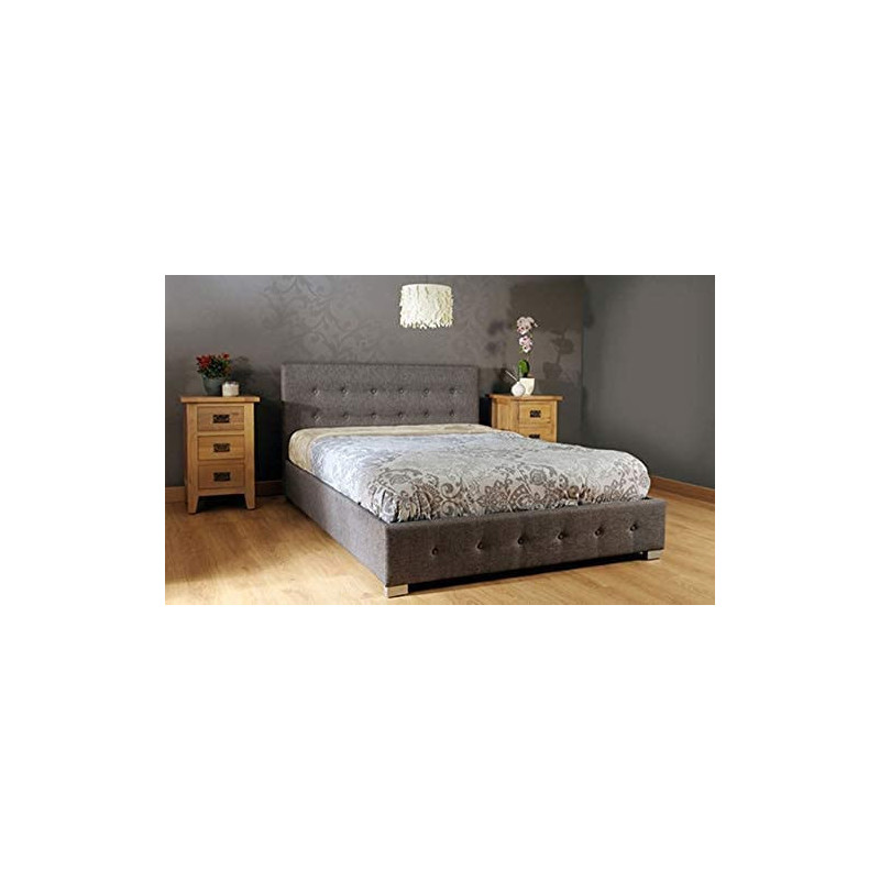 R2R Furniture Aliza Bed Frame With Mattress - king Size 180x200cm