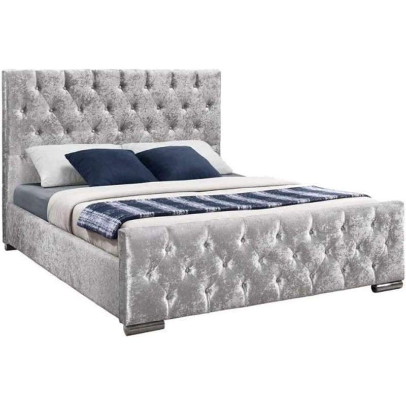 R2R Furniture ANGELA Queen size bed with Mattress (160x200)