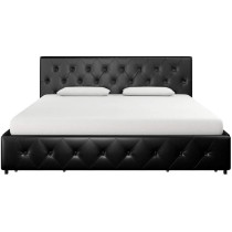 R2R Furniture AVENUE LEATHER BED QUEEN SIZE