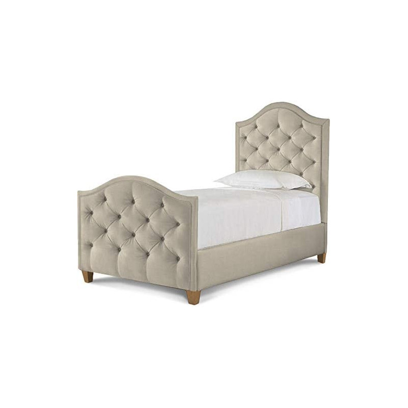 R2R Furniture Bassett Bedroom Twin Arched Bed With Mattress : 90X200