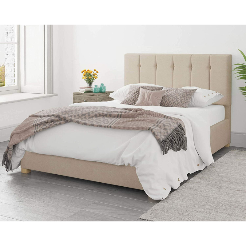 R2R Furniture BASTIA PIA BED UPHOLSTER QUEEN SIZE(160x200)