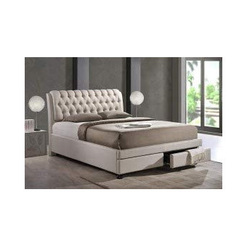 R2R Furniture BAXTON Queensize bed Standard bed with Mattress