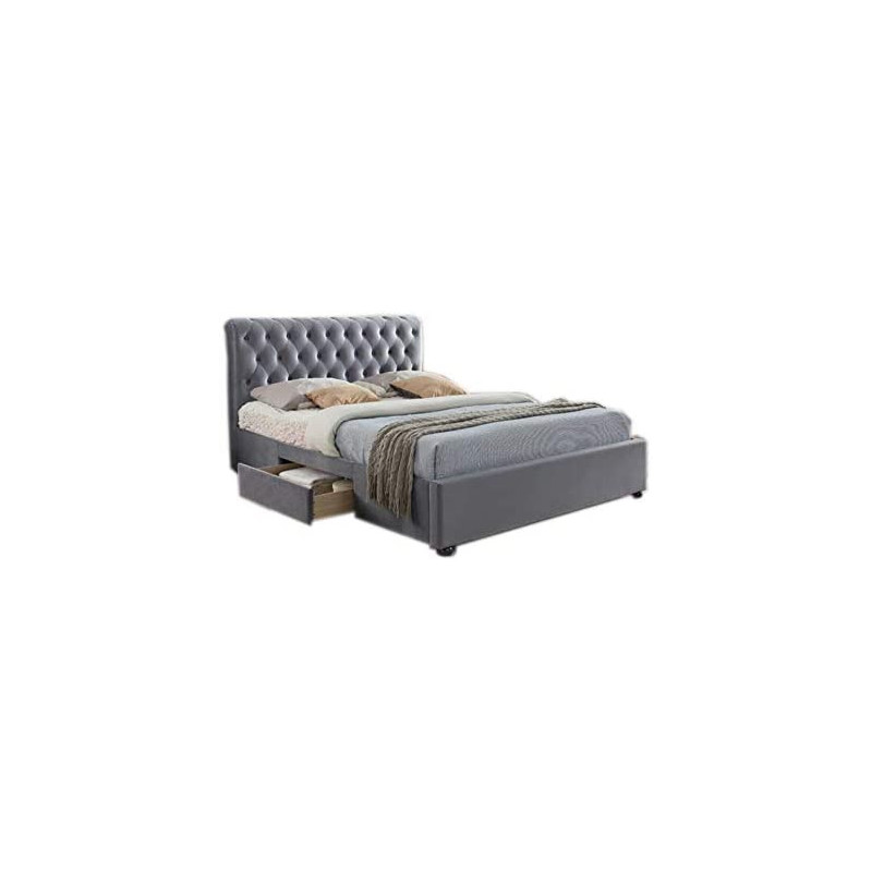 R2R Furniture BIRLEA MARLOW UPHOLSTERED QUEEN SIZE BED