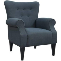 R2R Furniture Luxy Blue Arm Chair For Living Room