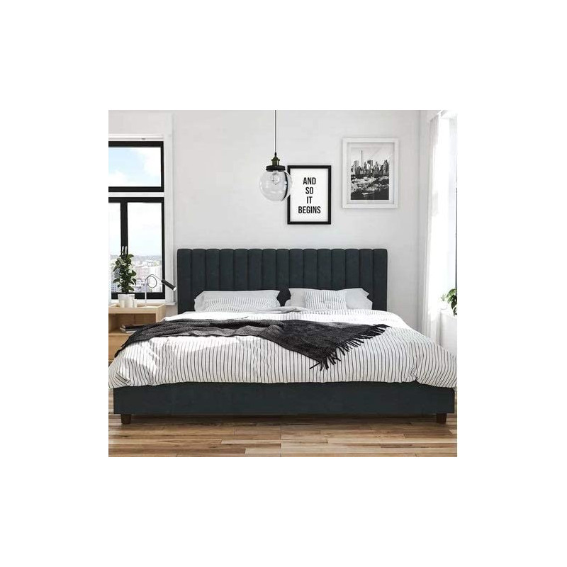 R2R Furniture BRITTANY UPHOLSTERED BED KING SIZE