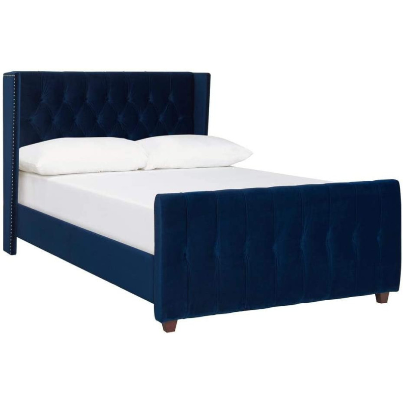 R2R Furniture BUBBLES BLUE King size with Mattress