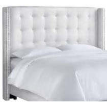 R2R Furniture BUTTON BACK Queen size bed with Mattress