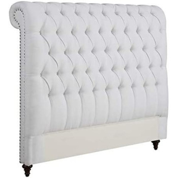 R2R Furniture Cal King Size Headboard With Silver Studs - King size