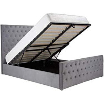 R2R Furniture Callotte Square Bed Frame -KING