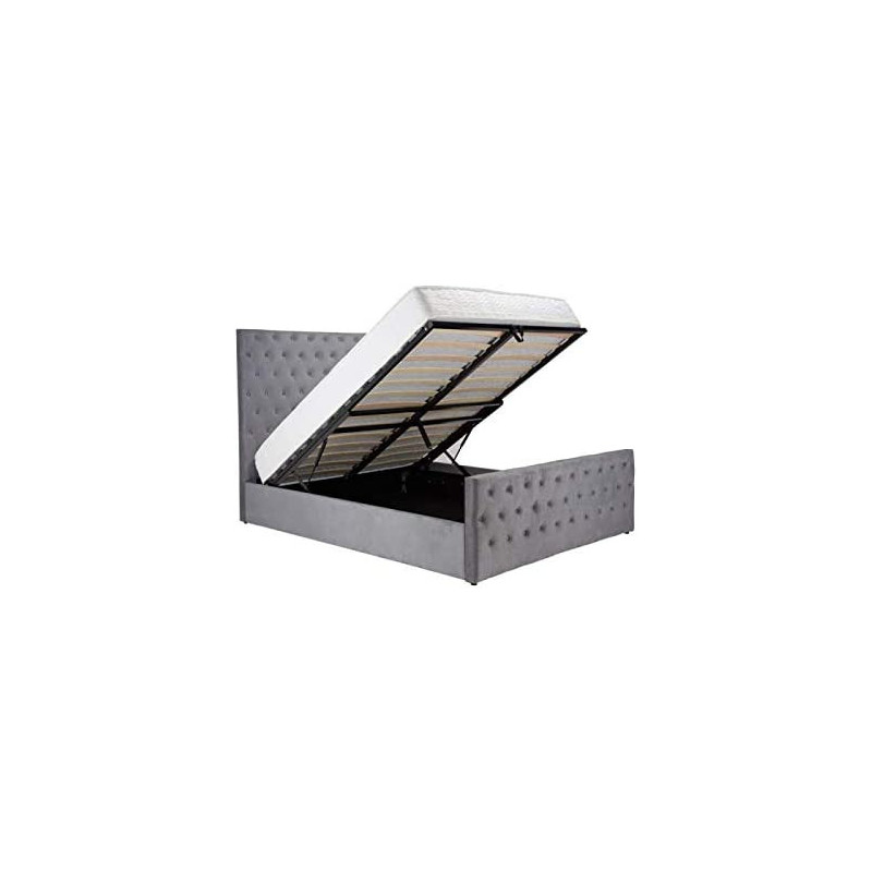 R2R Furniture Callotte Square Bed Frame -KING