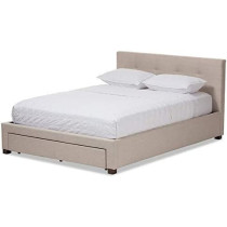 R2R Furniture CAROLINE STORAGE BED - KING SIZE