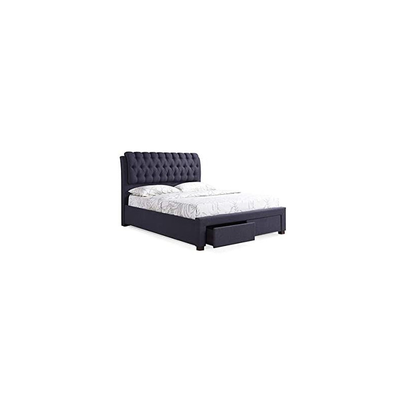 R2R Furniture CASSY UPHOLSTERED BED QUEEN SIZE