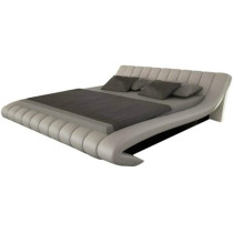 R2R Furniture Celeste Faux Leather Bed QUEEN SIZE