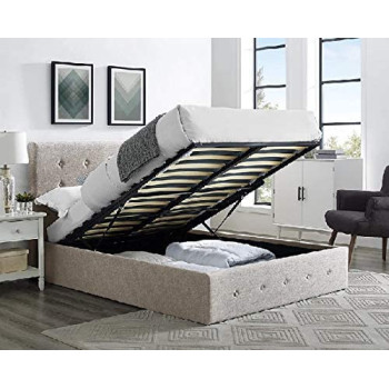 R2R Furniture CHANNEL CREAM KING SIZE