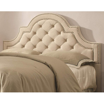 R2R Furniture Classic Design Bed Frame With Silver Studs Headboard King