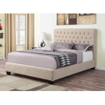 R2R Furniture Coaster Furnishings Upholstered With Mattress : Super King Size (200X200)