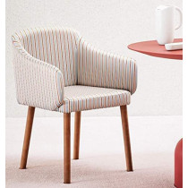 R2R Furniture Comfy Upholstered Design Single Seat Cushion Chair
