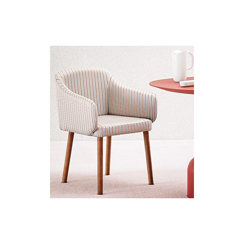 R2R Furniture Comfy Upholstered Design Single Seat Cushion Chair