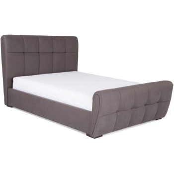 R2R Furniture CORA upholstered Queen size bed with Gas-lift up Storage & Mattress (160x200cm)