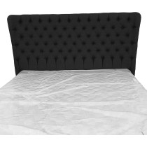 R2R Furniture Curved Tufted Bed Frame With Mattress King Size : 180X200