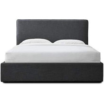R2R Furniture Dane Storage Queen Bed (BLACK)