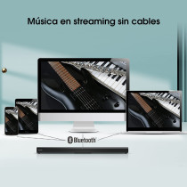 Hisense HS205 2.0ch Soundbar with 2 front speakers 60W Wireless Bluetooth HDMI ARCOpticalAUXUSB 3EQ Modes