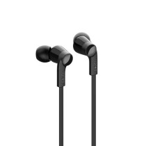Belkin Soundform Headphones With Lightning Connector, Mfi Certified In-Ear Earphones Headset With Microphone, Earbuds With Water & Sweat Resistant For Iphone 13, Iphone 12 And More - Black Black