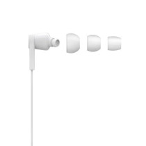 Belkin Soundform Headphones With Lightning Connector, Mfi Certified In-Ear Earphones Headset With Microphone, Earbuds With Water & Sweat Resistant For Iphone 13, Iphone 12 And More - White White