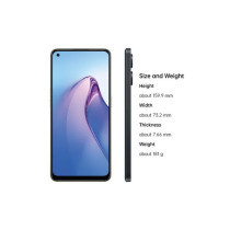 Reno 8z 5G Dual SIM Starlight Black 8GB RAM 128GB - Middle East Version