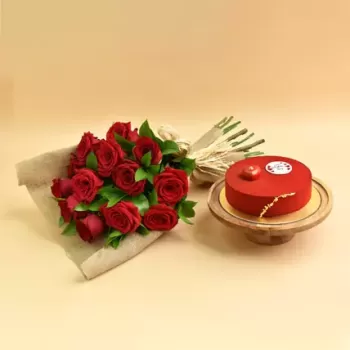 FNP 12 Valentines Red Roses...