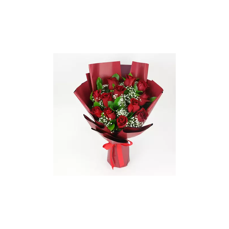 FNP Bunch Of Beautiful 12 Red Rose