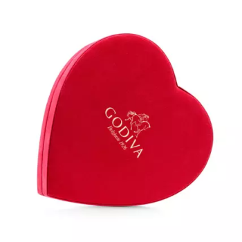 Coeur Gift Box Red 7 Pcs By Godiva