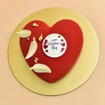 Valentine Day Special Chocolate Mousse Cake 4 Portion