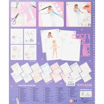 Depesche TOPModel Create Your Wedding Special Colouring Book