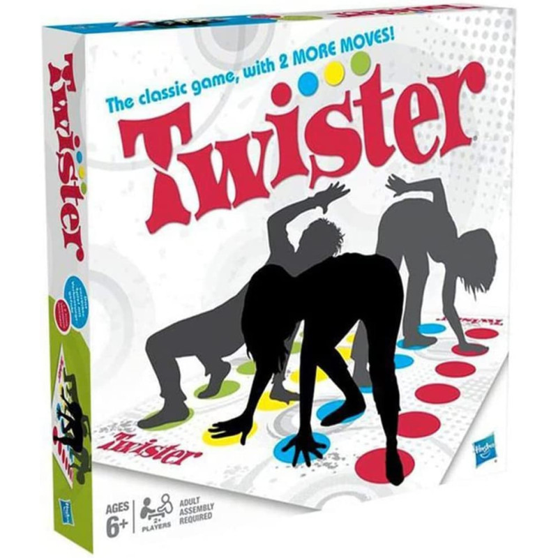 Hasbro Twister Kids Game Ages 8 And Up