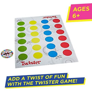 Hasbro Twister Kids Game Ages 8 And Up