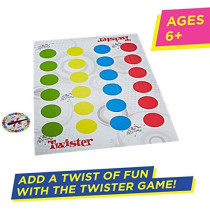 Hasbro Twister Kids Game Ages 8 And Up