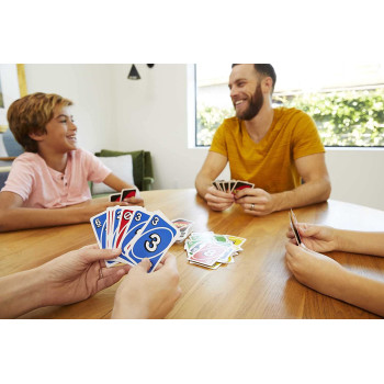 Mattel Uno Deluxe Card Game K0888