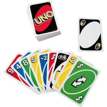 Mattel Uno Deluxe Card Game K0888