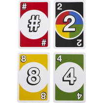 Uno Dos, Family Card Game, From The Makers Of Uno, With 108 Cards, Makes A Great Gift For 7 Year Olds And Up Frm36