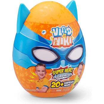 Vlad and Niki | Superhero Surprise Eggs | BLUE