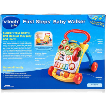 VTech - FIRST STEP BABY WALKER - Multicolor